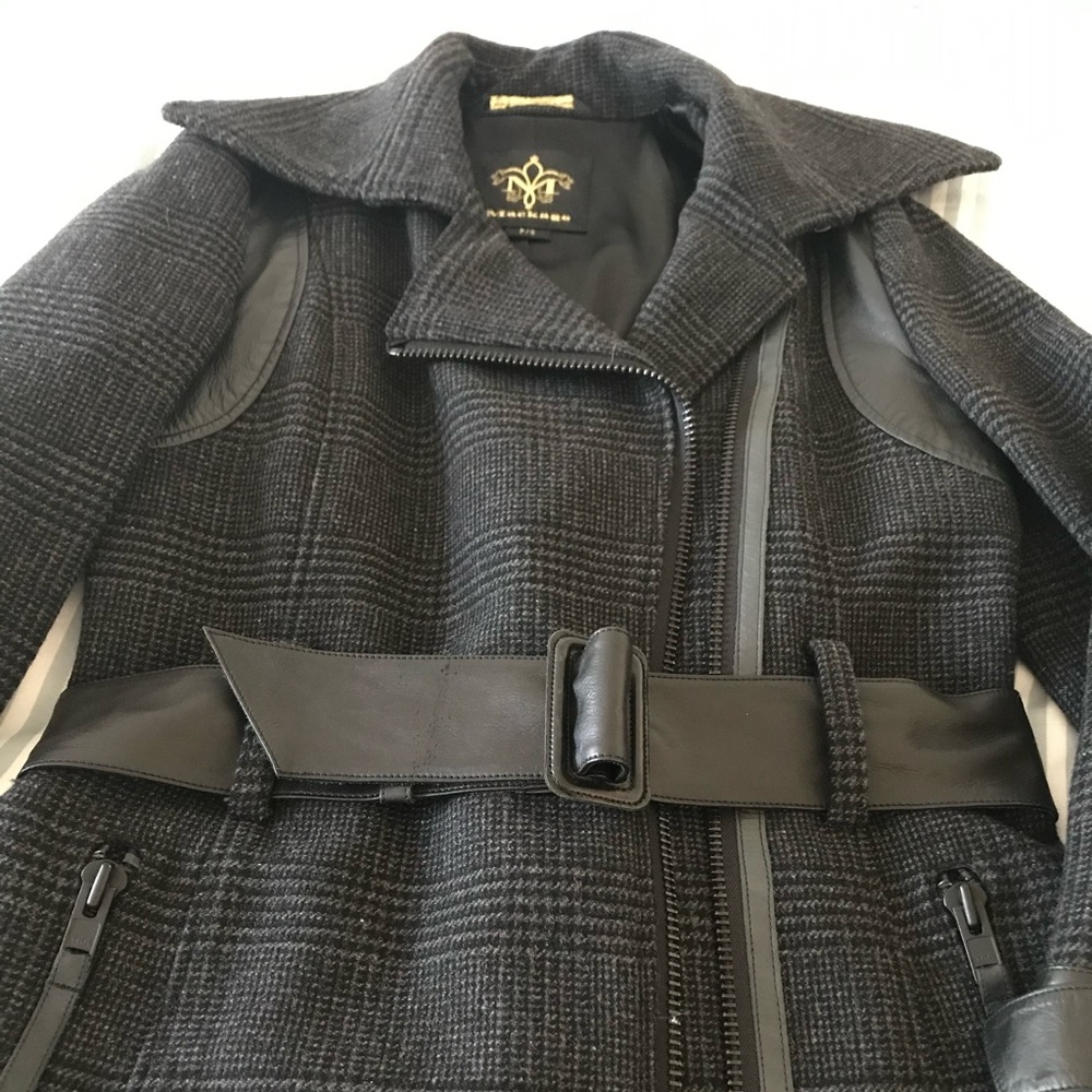 Mackage winter coat. Trench style